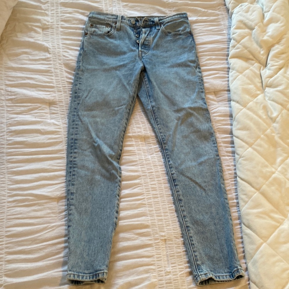 Levis 501 skinny jeans